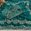 Latest Kusum 866 Fanton Fandy Satin Silk Sequence Embroidery Work Wedding Saree 2026