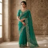 Buy Kusum 855 Mishri Fandy Satin Silk Embroidery Trenging Saree Surat 2026
