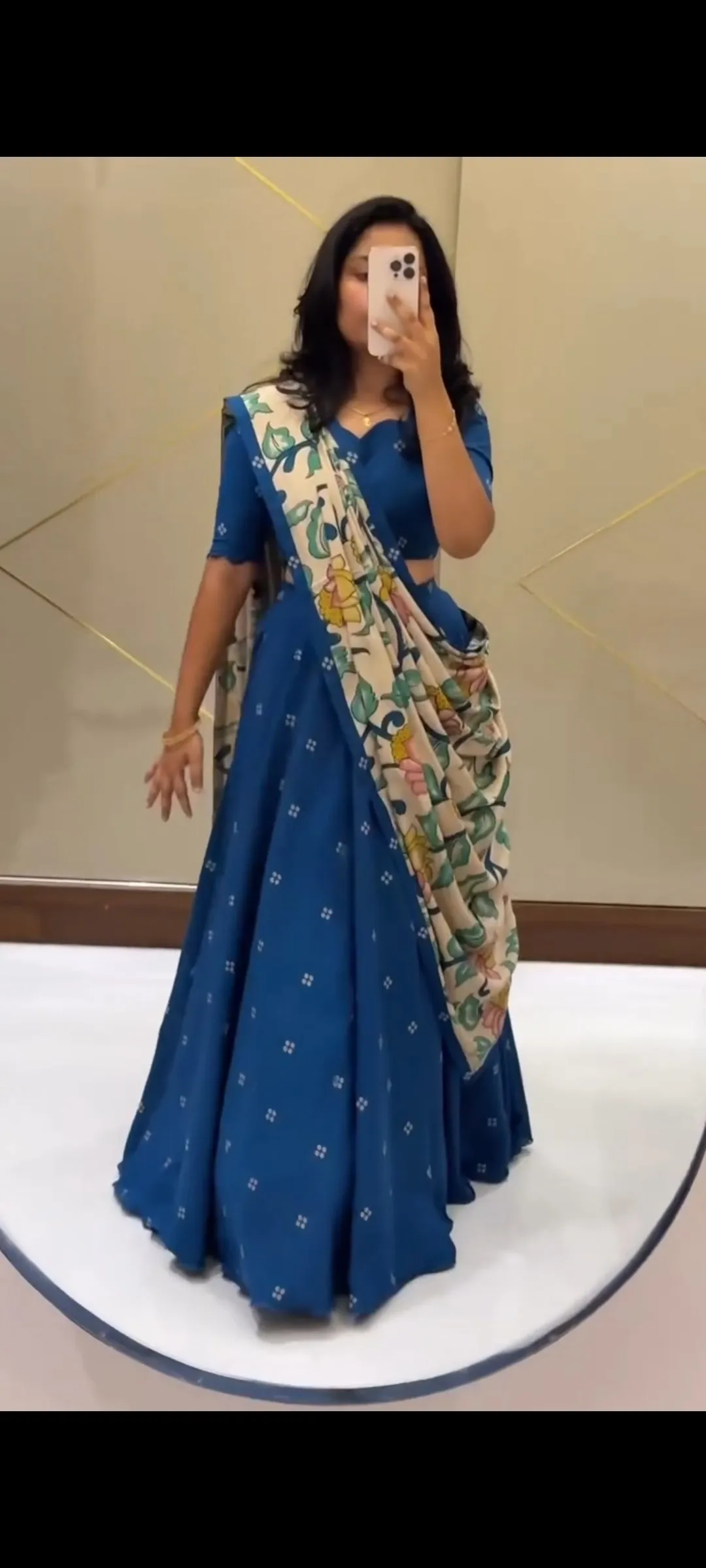 ZT 204 Kalamkari Cotton Printed Lehenga Choli Wholesale Suppliers in India