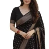 LFK 5341 Banarasi Soft Silk Jacquard Saree Exporter in India