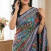 Buy WMS Ultra Silk Crepe Printed Mirror Work Festival Saree 2026