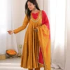 Sabina 5023 Roman Silk Embroidery Mirror Work Festival Anarkali Gown