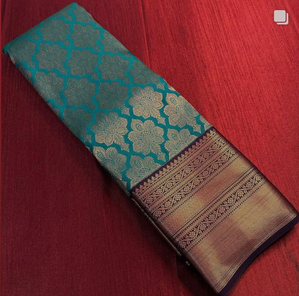 Rani 296 Lichi Silk Jacquard Trending Wedding Saree Online Shopping