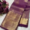 Rani 269 Lichi Silk Cloth Jacquard Work Wholesale Market in Surat