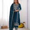 FFD Tesla Embroidery Work Festival Readymade Dress Wholesale Online