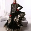Deepika 6036 Georgette Thread Sequence Work Top Skirt Lehenga