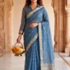 Laxmi 1111 Cotton Silk Weaving Zari Work Saree Exporter in India