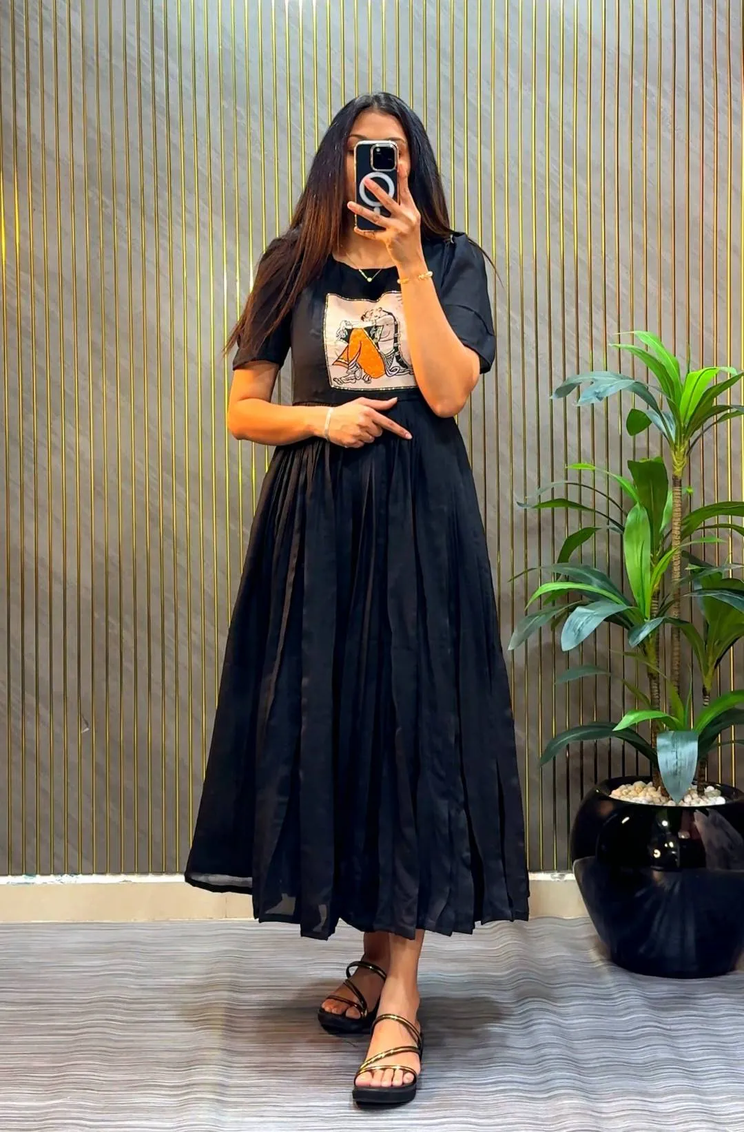 ZT 223 Vichitra Silk Hand Work Designer Frock Kurti Collection 2026
