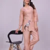 AEA Shimmer Two Tone Hand Work Office Wear Co Ord Set