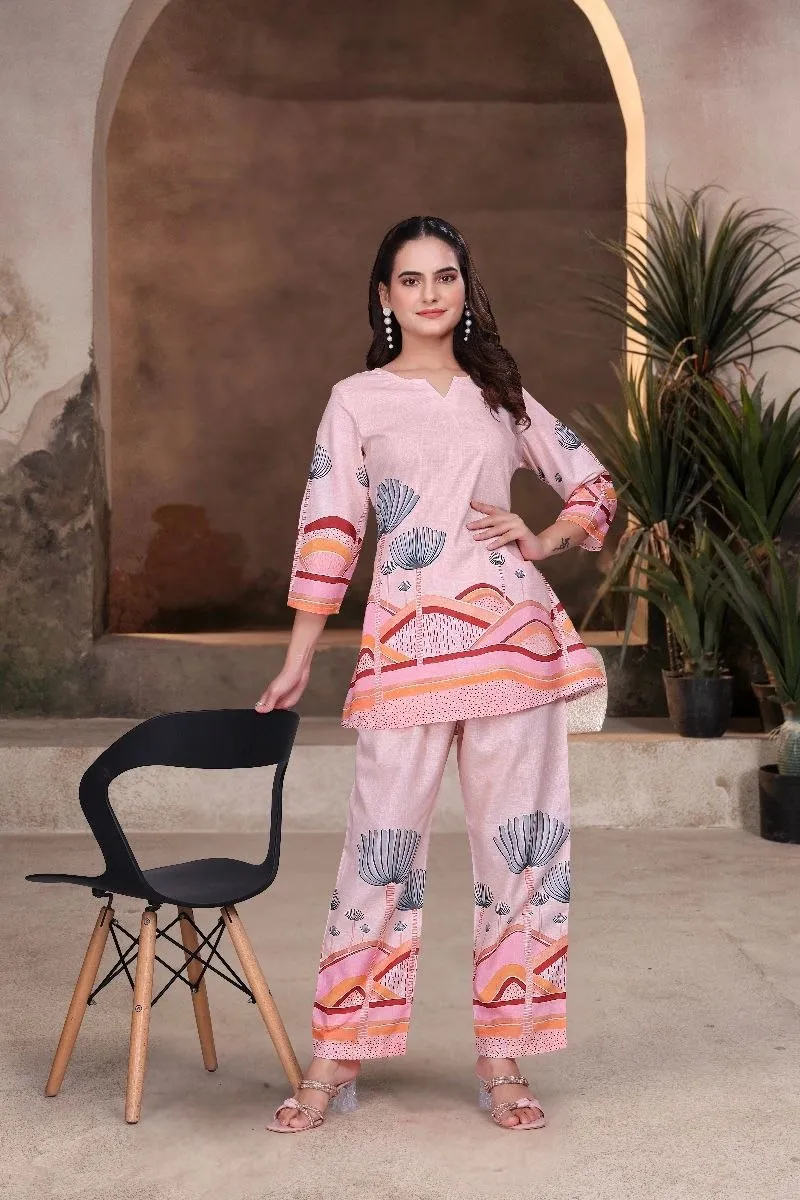 AEA Vertican Printed Daily & Office Wear Co Ord Set