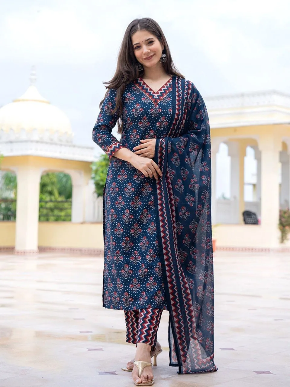 Aradhna 2064 Rayon Printed Office Wear Readymade Dress Wholesale Online