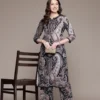 Aradhna 2068 Rayon Printed Trending Office Wear Kurti Pant Set