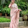 Kiara Dolla Silk Embroidery Work Party Wear Saree