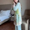 C585 239 Magic Cotton Printed Office Wear Kurti Pant Dupatta