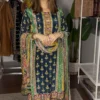 C585 4800 Malai Satin Printed Festival Readymade Dress In Surat