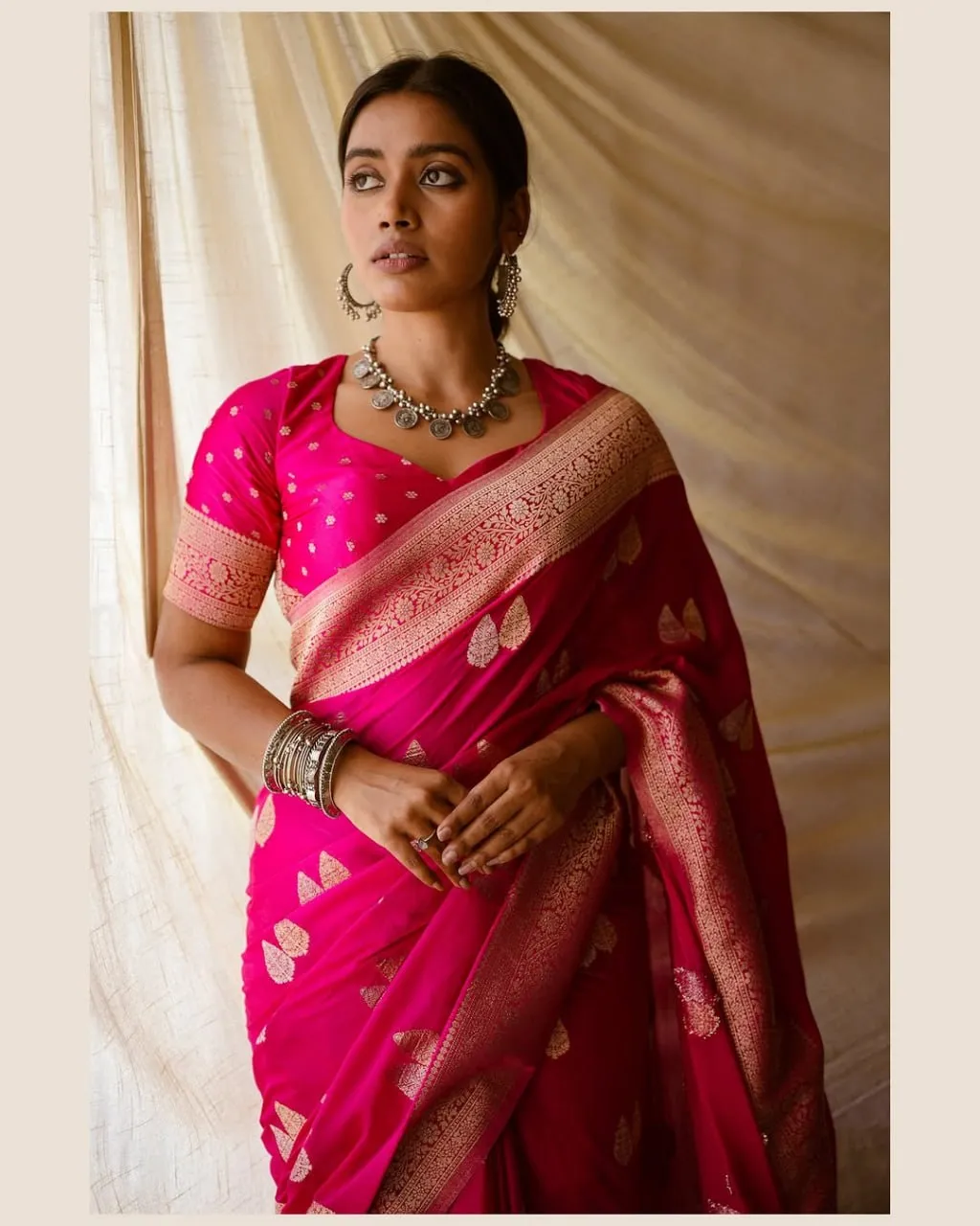 LFK 5344 Silk Zari Work Wedding Banarasi Saree Supplier in Surat