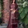 Zarin 84 Cotton Printed Embroidery Sequence Work Pakistani Suit Collection