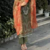 Zarin 92 Cotton Embroidery Work Festival Pakistani Suit