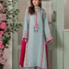Zarin 199 Frech Crep Embroidery Work Party Wear Pakistani Collection