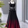 SWT A342 Cotton Designer Navratri Top Skirt Wholesale Market Surat