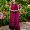 Deepika 1622 Roman Silk Thread Work Pakistani Long Kurti Set