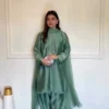 Deepika 1624 American Silk Thread Work Office Wear Kurti Pant Dupatta