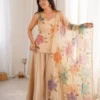 Deepika 1625 Tabby Organza Silk Sequence Party Wear Sharara Suit