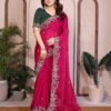 Kiara Oreva8 Rangoli Silk Embroidery Work Wedding Saree Collection