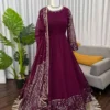 Latest Deepika 1596 Georgette Sequnce Work Designer Gown Collection 2026