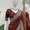 Buy Deepika 596 Organza Silk Sequnce Work Party Wear Saree 2026