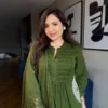 Launching Yasu Green Velly Cotton Hand Buti Work Festival Gown Collection 2026