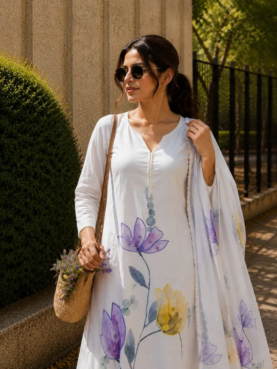 Latest Yasu Rajlaxmi Lilan Hand Work White Office Wear Readymade Dress 2026