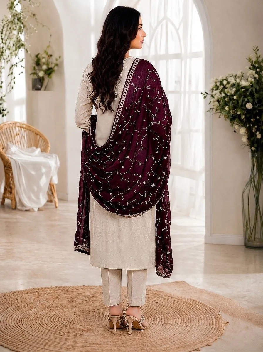 Latest Beauty J 1022 Roman Silk Embroidery Designer Party Wear Readymade Dress 2026