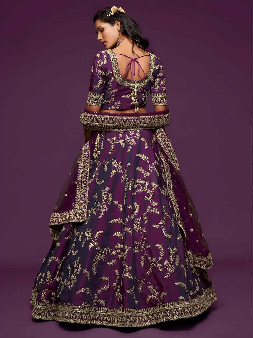 Zeel 7803 Art Silk Embroidery Work Party Wear Lehenga Choli Online
