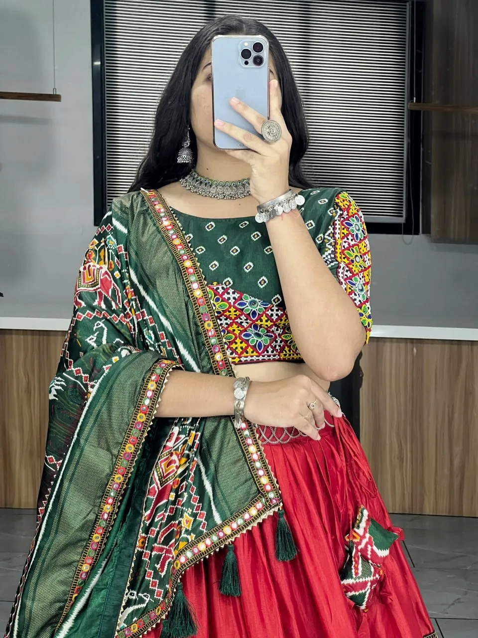 Beautiful WMT 8018 Dola Silk Patola Paithni Printed Tranding Navratri Collection For Women 2026