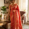Madhuri 1104 Lichi Silk Wedding Wear Banarasi Saree