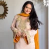 Latest Sabina 542 Satin Glass Embroidery Thread Work Salwar Suit Wholesale Market 2026
