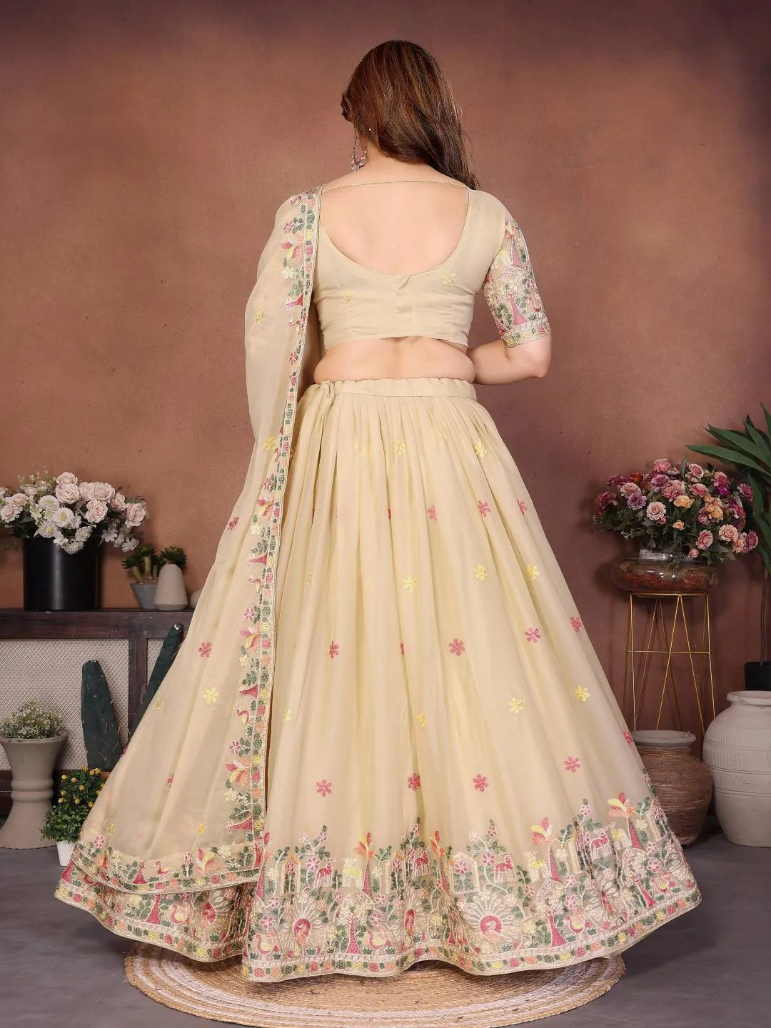 Stylish Kiara Akimia Georgette Embroidery Lehenga Choli Wholesale Online Shopping India 2026