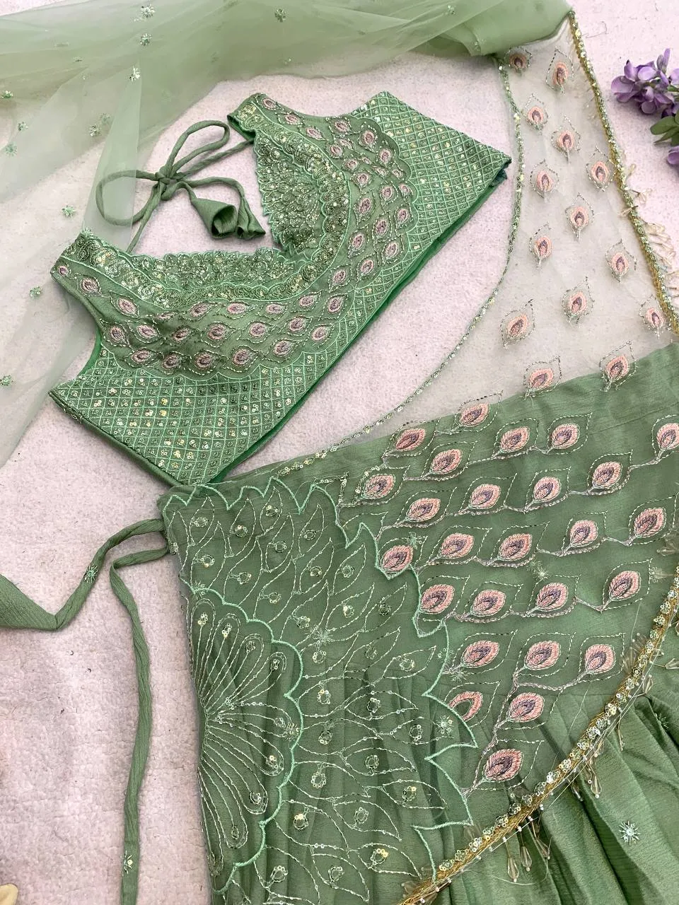 Beautiful BDB 78 Chinon Silk Embroidery Sequence Work Ready To Wear Saree Wholesale Surat 2026