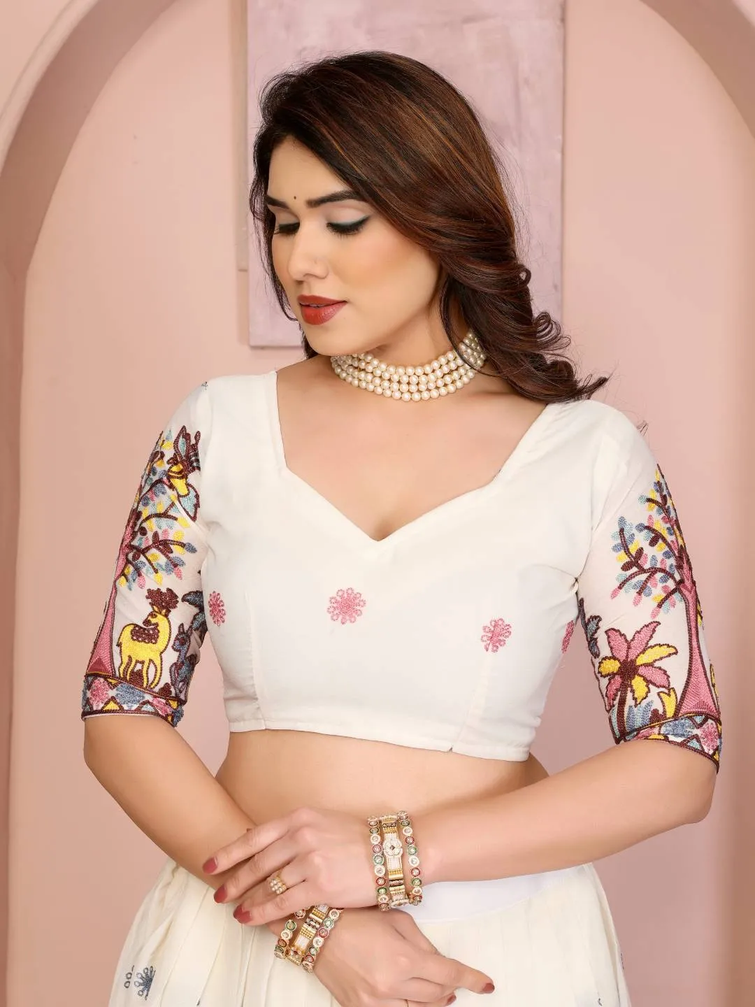Stylish Kiarar Georgette Embroidery Festival Lehenga Choli Wholesale Online Shopping 2026