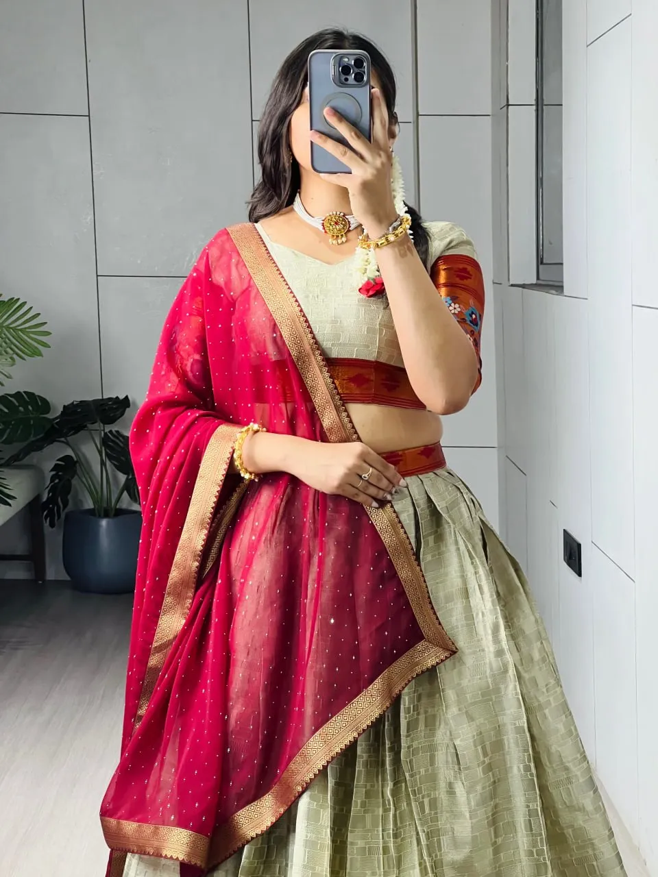 Latest WMT 8151 Silk Zari Weaving Work Navratri Chaniya Choli 2026