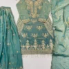 Buy Sabina 894 Fendy Silk Embroidery Wedding Pakistani Sharara Suit 2026