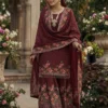 Launching Sabina 887 Fendy Silk Sequence Hand Work Wedding Pakistani Gharara Suit 2026