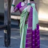 Rani 279 Lichi Silk Jacquard Work Wedding Saree Manufacturer in india