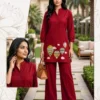 Stylish SS2016 Dabbu Cotton Trending Embroidery Office Wear Kurti Pant Set 2026