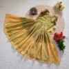 Buy ZT 203 Premium Kota Chex Silk Hand Work Frock Collection 2026