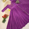 Stylish ZT 211 Vichitra Silk Hand Work Festival Gown Collection 2026