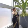 Rani 300 Lichi Silk Cloth Jacquard Party Wear Saree