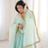 Stylish Sabina 5020 Heavy Faux Sky Blue Festival Anarkali Gown Wholesale Market in Mumbai 2026