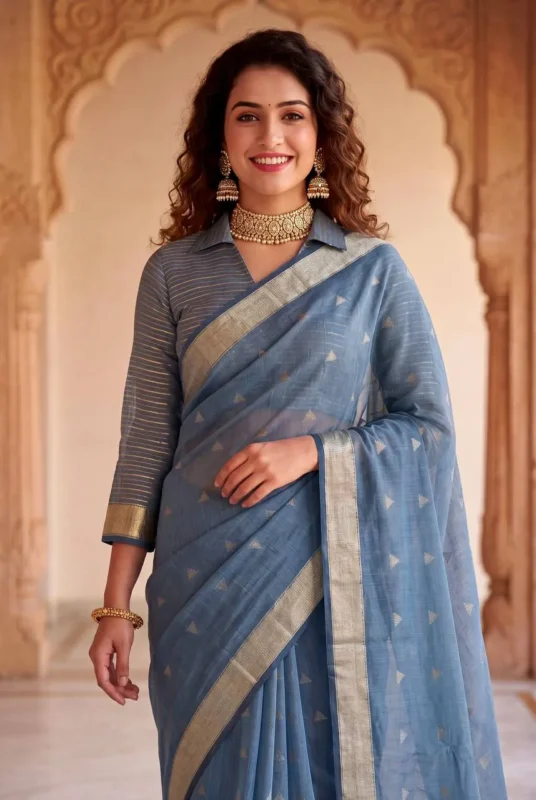 Launching Laxmi 1111 Cotton Silk Weaving Zari Work Saree Exporter in India 2026